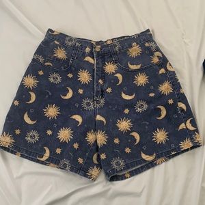 Not Guilty Sun and Moon Shorts